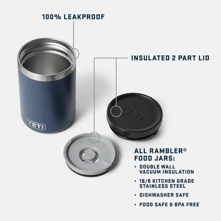 Yeti 16oz Rambler Food Jar - Stainless Steel