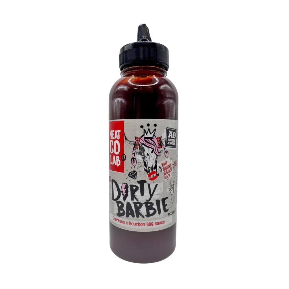 Dirty Barbie Espresso x Bourbon BBQ Sauce 350ml
