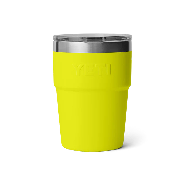 Yeti Rambler 16oz Stackable Cup - Firefly Yellow
