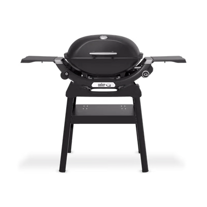 Weber Q2200N Gas BBQ with Compact Stand and Side Tables