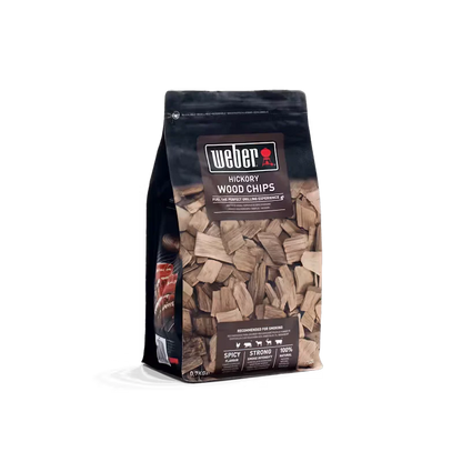 Weber Hickory Wood Chips for BBQ Smoking 700g