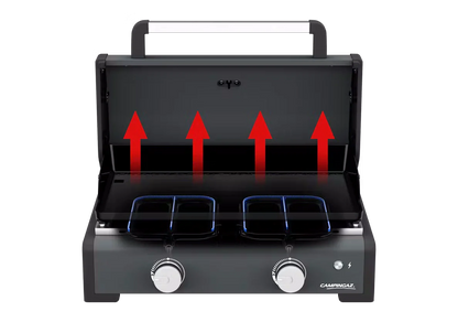 Campingaz Sigma 2 Gas Plancha Griddle with Hood