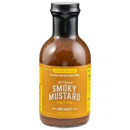 American Stockyard Smoky Mustard BBQ Sauce 383g