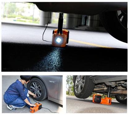 Elektrisk domkraft - 12 V - 5 t - Set för hjulbyte - Multifunktionell