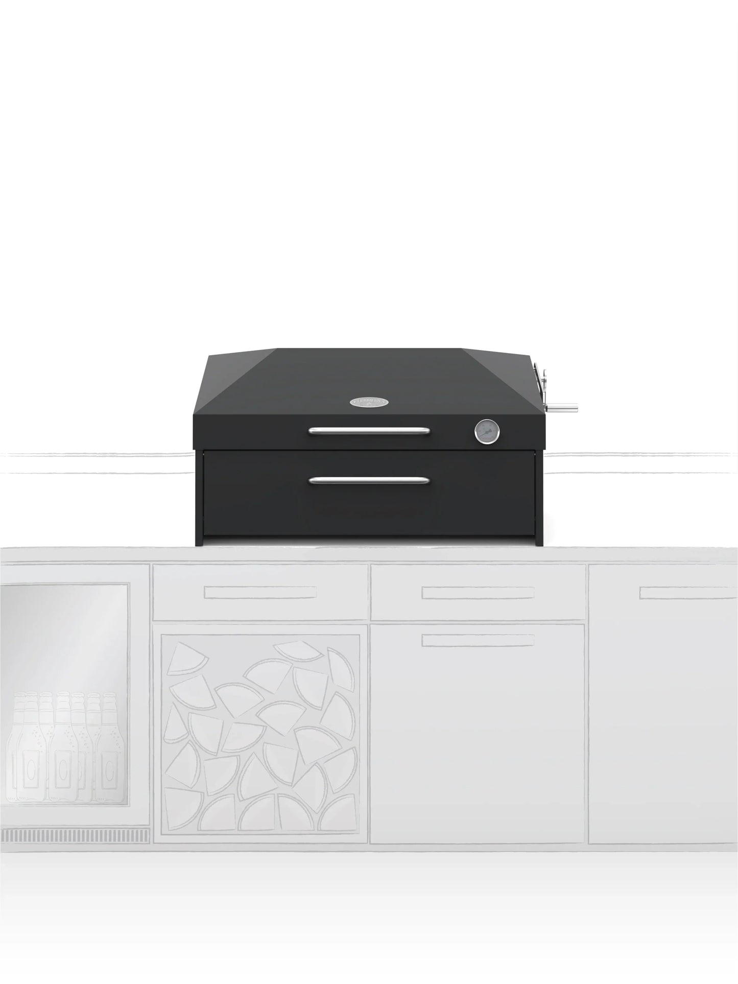 Flamery Small Asado Pro 3.1 Built-In with Full Grill