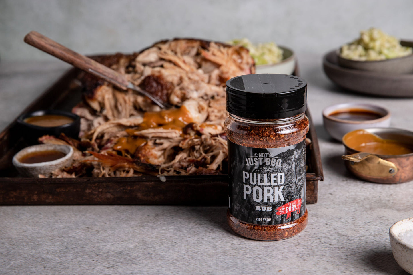 Pulled Pork Rub 210g from Not Just BBQ