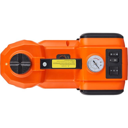 Elektrisk domkraft - 12 V - 5 t - Set för hjulbyte - Multifunktionell