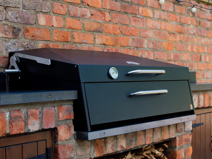 Flamery Large Asado BBQ with Split Grill and Firebox
