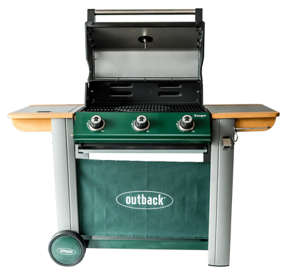 Outback Ranger Hybrid 3 Burner Gas BBQ