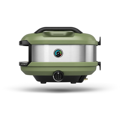 Gozney Tread Pizza Oven in Olive Green