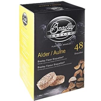 Bradley Smoker Alder Bisquettes x 48