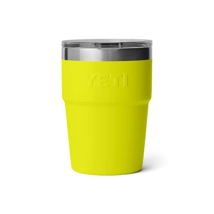 Yeti Rambler 16oz Stackable Cup - Firefly Yellow