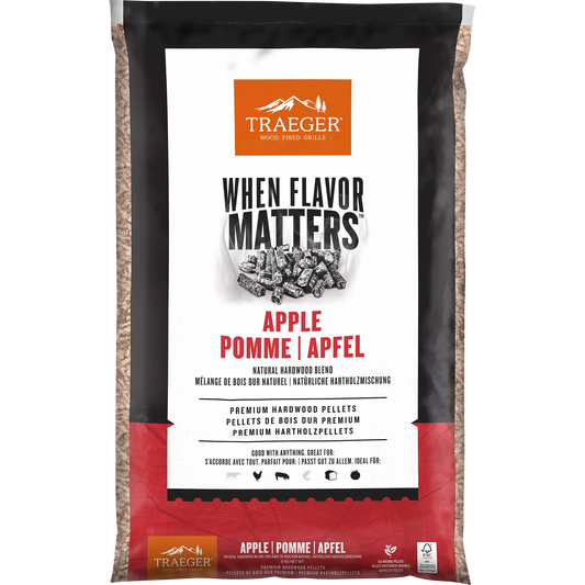 Traeger 9kg Apple Wood Pellets FSC®
