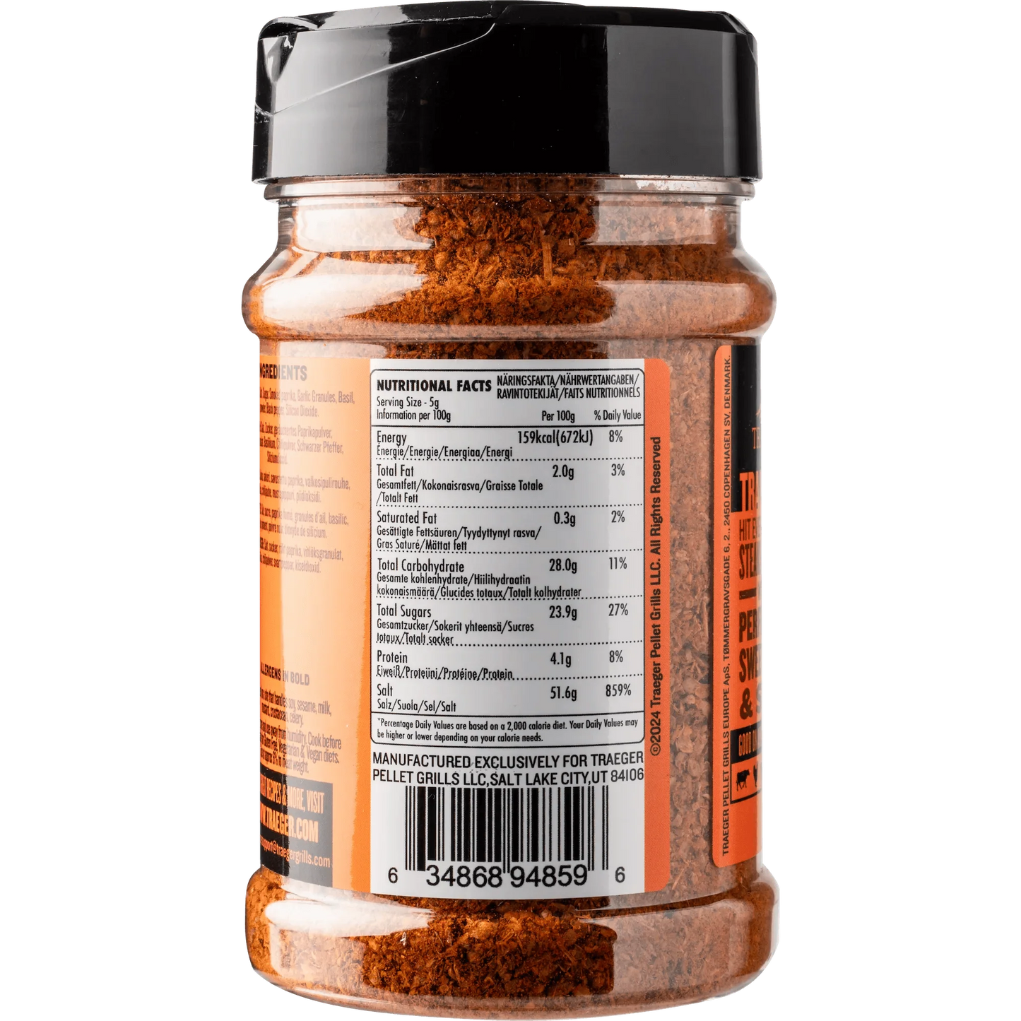 Traeger Garlic & Chili Pepper Rub 200g